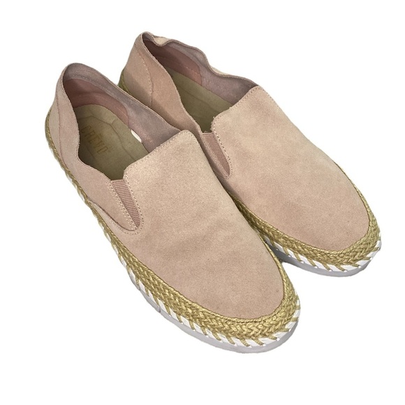CREVO BLUSH PINK SKYLA SUEDE LEATHER SLIP ON SHOES SIZE 9 - Picture 7 of 7